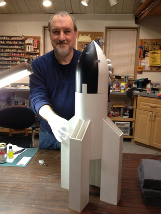 Illustration for article titled How One Man Recreated the First Spaceship that Ever Appeared on Film